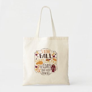I Love Fall Tote 