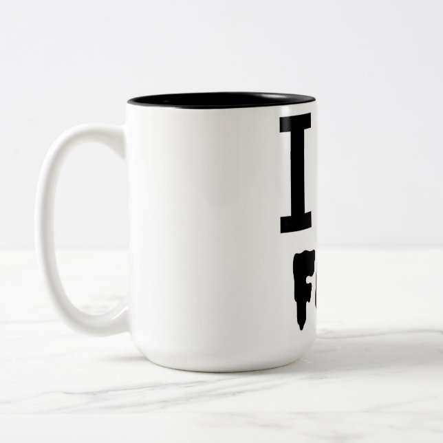 I love Fall Two-Tone Coffee Mug (Left)