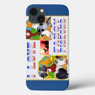 I Love Fancy Pigeons! iPhone 13 Case