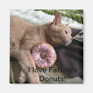 I Love Fatboy's Donuts Magnet