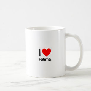 I love FATIMA Tasse Kaffeetasse 