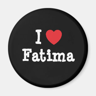 I love Fatima heart T-Shirt Magnet