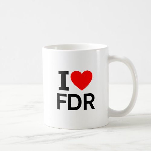 I Love FDR Coffee Mug