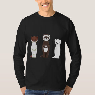 I Love Ferres  Ferrets  For Women Men Kid T-Shirt
