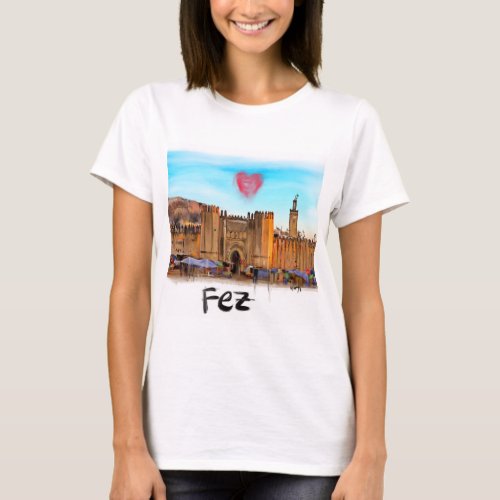 I love Fez T_Shirt