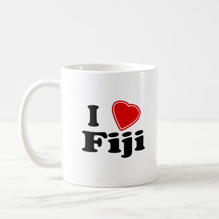 I Love Fiji Mug