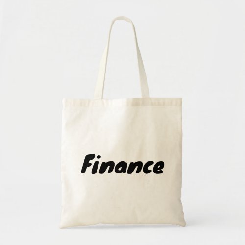 I âï Love Finance _ Finance Department _  Tote Bag