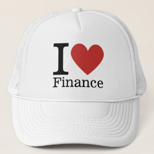 I ❤️ Love Finance - Finance Department - Trucker Hat
