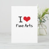 I Love Fine Arts (Standing Front)
