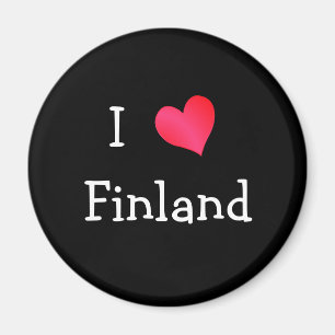 I Love Finland Magnet