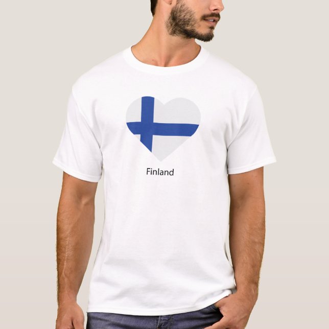 I Love Finland T-Shirt (Front)