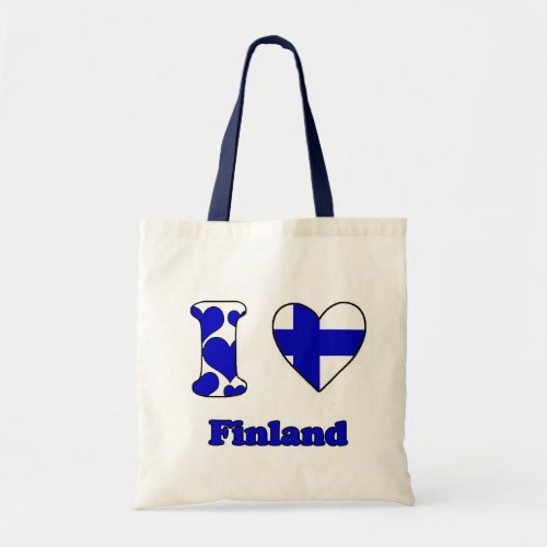 I love Finland Tote Bag