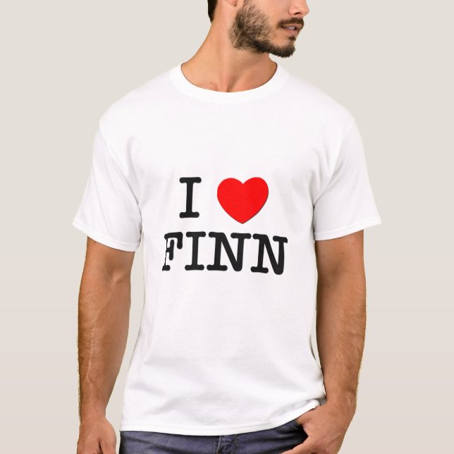 I Love Finn T-Shirt (Front)