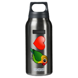 I Love Fischer's Lovebirds SIGG Thermo Bottle (0.5L)