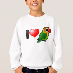 I Love Fischer's Lovebirds Kids' American Apparel Organic T-Shirt