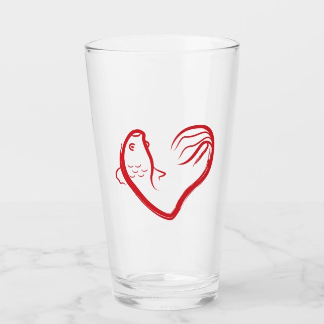 I love fish glass (Front)