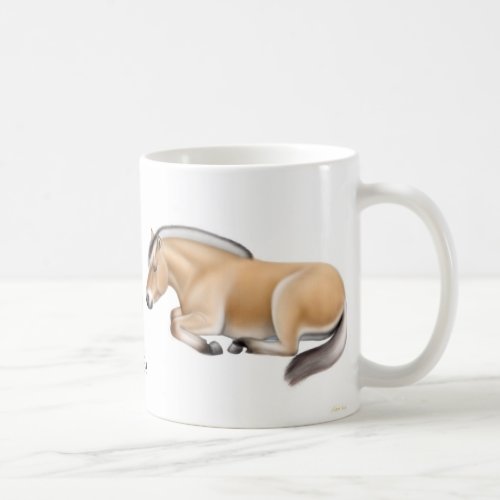 I Love Fjord Horses Mug