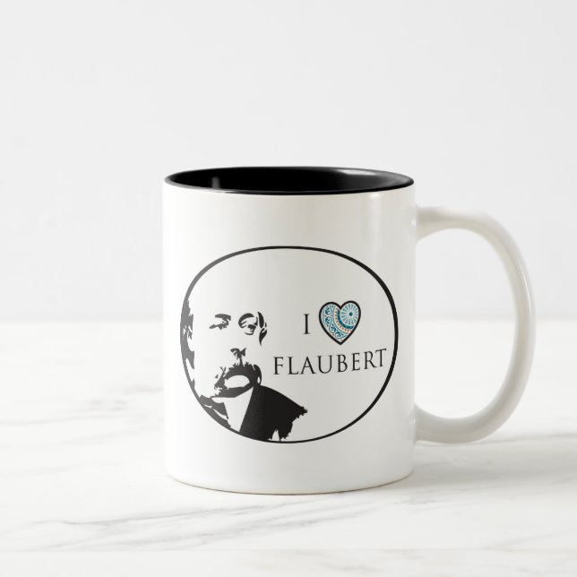 I Love Flaubert Mug (Right)