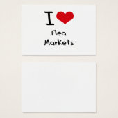 I Love Flea Markets (Front & Back)