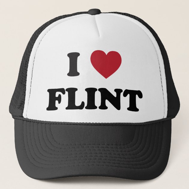 Flint Michigan Trucker Hat | Zazzle 
