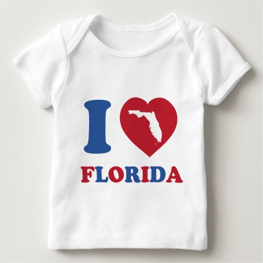 I Love Florida Baby T-Shirt