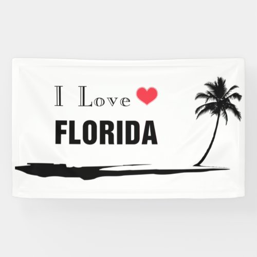 I Love Florida Banner