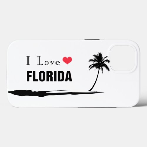 I Love Florida iPhone 13 Case