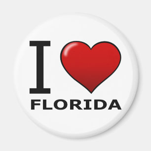 I LOVE FLORIDA MAGNET