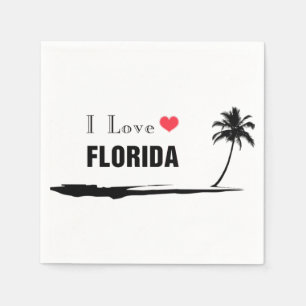 I Love Florida Napkins