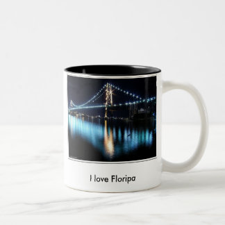 I love Floripa Two-Tone Coffee Mug