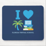 I Love FLVS Mousepad<br><div class="desc">Express your love for Florida Virtual School with this important addition to your computer setup, enabling easier scrolling for better productivity and performance.</div>