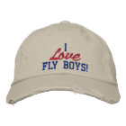 I Love Fly Boys! Air Force Hat
