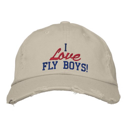 I Love Fly Boys Air Force Hat