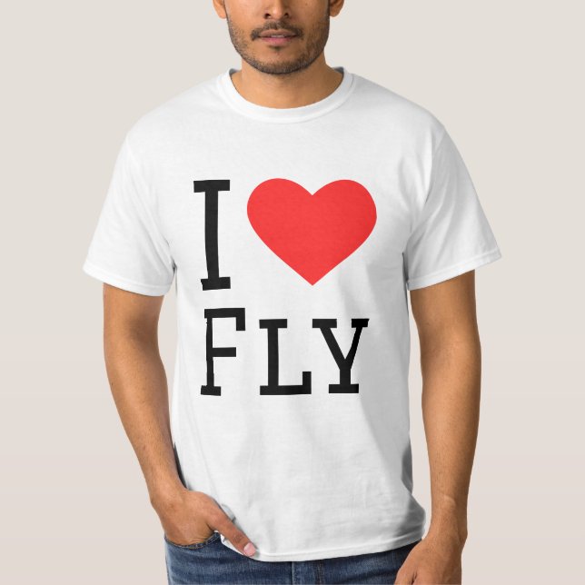 I love fly T-Shirt (Front)