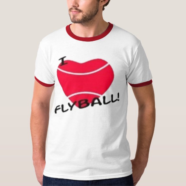 I LOVE FLYBALL T-Shirt (Front)