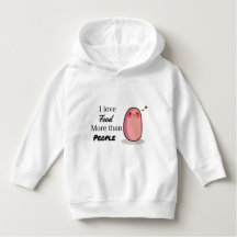 I LOVE FOOD DWELLS THAN PEOPLE “kawaii Potato "