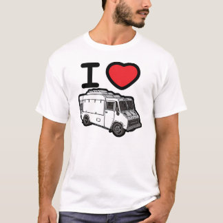 I Love Food Trucks! T-Shirt
