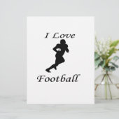 I Love Football (Standing Front)