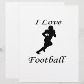 I Love Football (Front/Back)