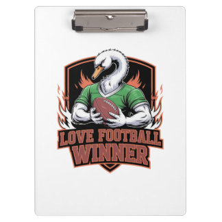 I love football clipboard