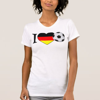 "I Love Football" Germany Girls Shirt