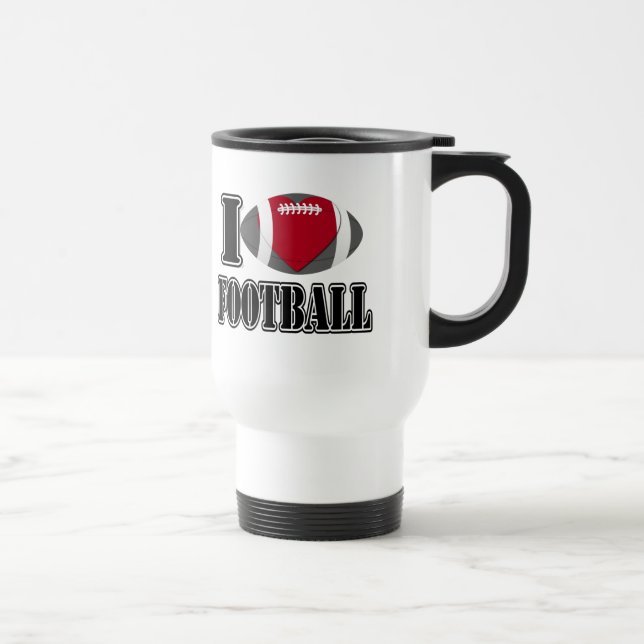 I Love Football - Mugs (Right)