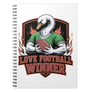 I love football notebook