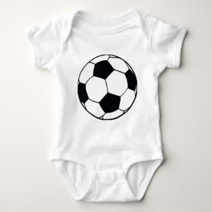 I Love Football (Soccer) Heart of the Game: I Love Baby Bodysuit