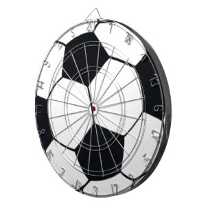 I Love Football (Soccer) Heart of the Game: I Love Dart Board