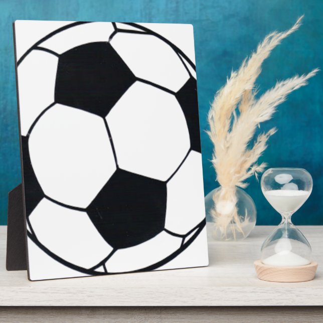 I Love Football (Soccer) Heart of the Game: I Love Plaque (Side)