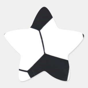 I Love Football (Soccer) Heart of the Game: I Love Star Sticker