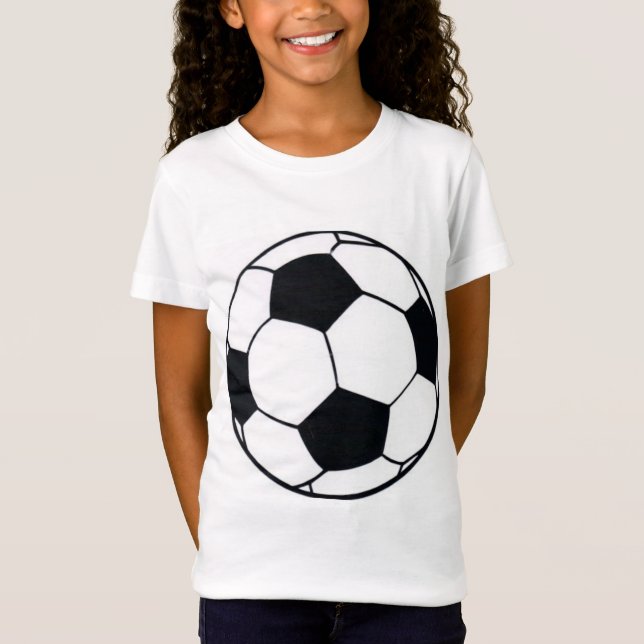 I Love Football (Soccer) Heart of the Game: I Love T-Shirt (Front)