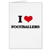 I love Footballers (Front)
