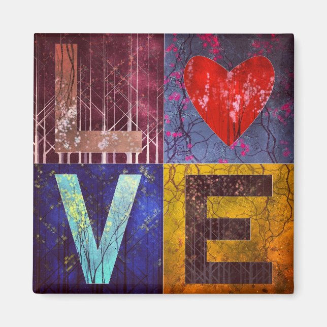I Love Forests! Magnet (Front)